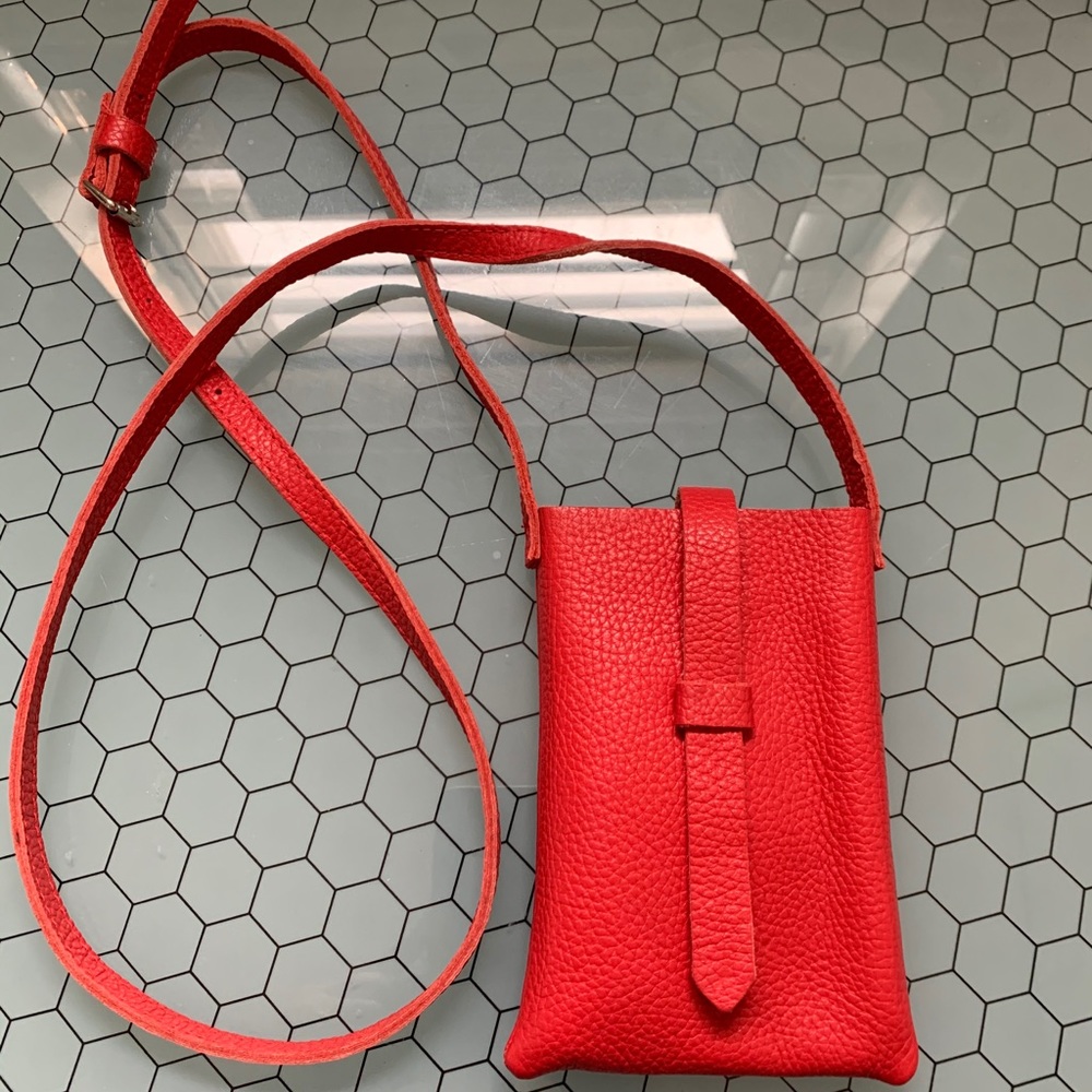 Jesse & Co Real Leather Over the Shoulder Bag